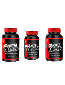 DG NUTRI BLACK EMAGRECEDOR KIT COM 3 POTES 