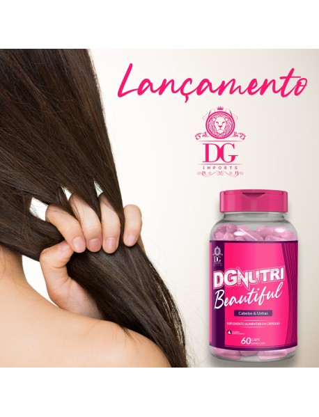 DG NUTRI BEAUTIFUL FORTALECEDOR PARA CABELOS E UNHAS 