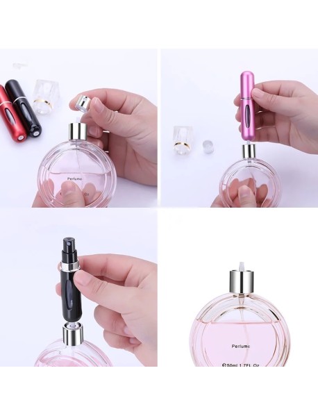Mini Spray Perfume Recarregável  para viagem 