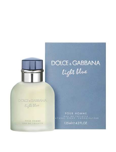 Perfume Light Blue Pour Homme Dolce Gabbana Eau De Toilette Masculino 125ml