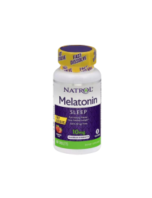 MELATONINA SUBLINGUAL 10MG NATROL - 60 TABLETES