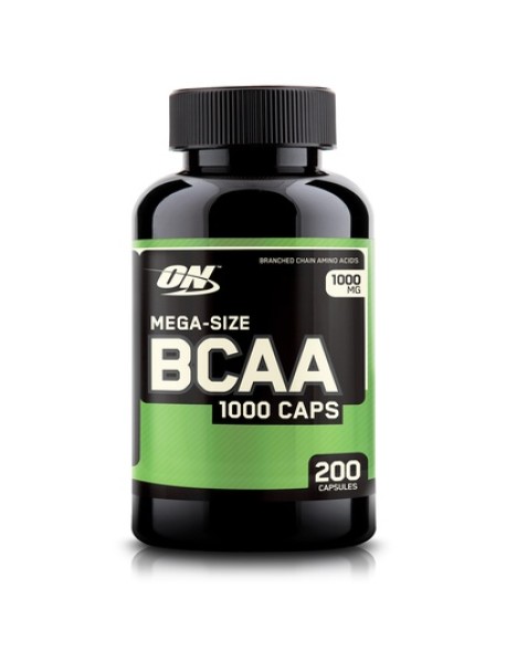 Suplemento BCAA 1000mg-  Optimum Nutrition - 200 cápsulas